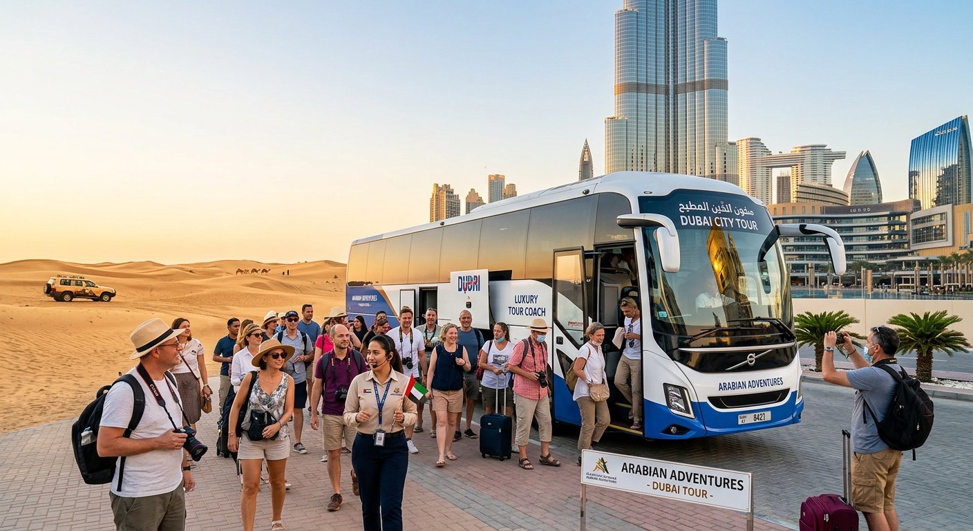 Dubai City Highlights Tour — private tour transport in the UAE