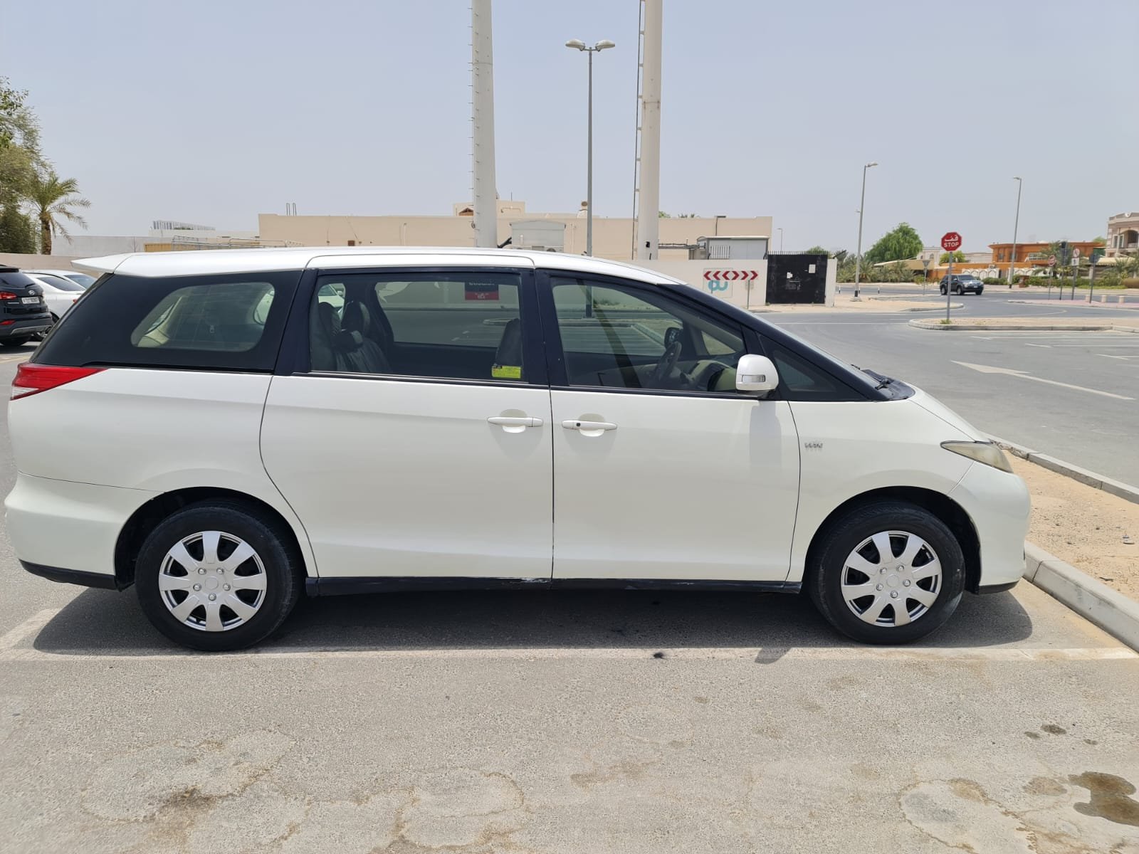 Illustrative Toyota Previa 7-seat MPV image for Dubai rentals